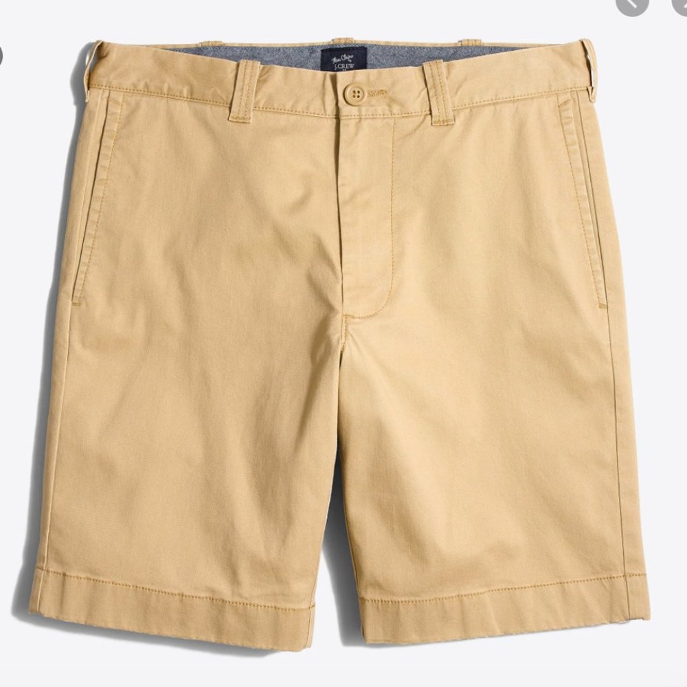 Worn ONCE! Men's J.Crew Khaki Shorts
